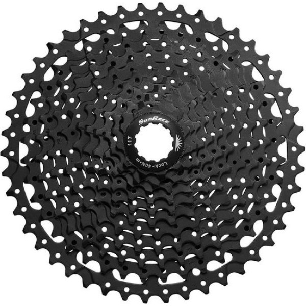 Cassette Sunrace Csms8 11 Vitesses Aluminium Noir (11-40)