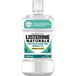 Listerine Naturals Enjuague Bucal Reparador Esmalte 500 Ml Unisex