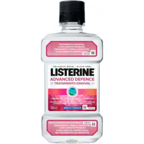 Listerine Advanced Enjuague Bucal Tratamiento Gingival 500 Ml Unisex