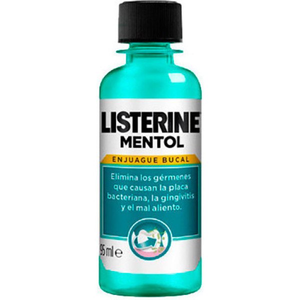 Listerine Menthol Mondwater 95 Ml Unisex
