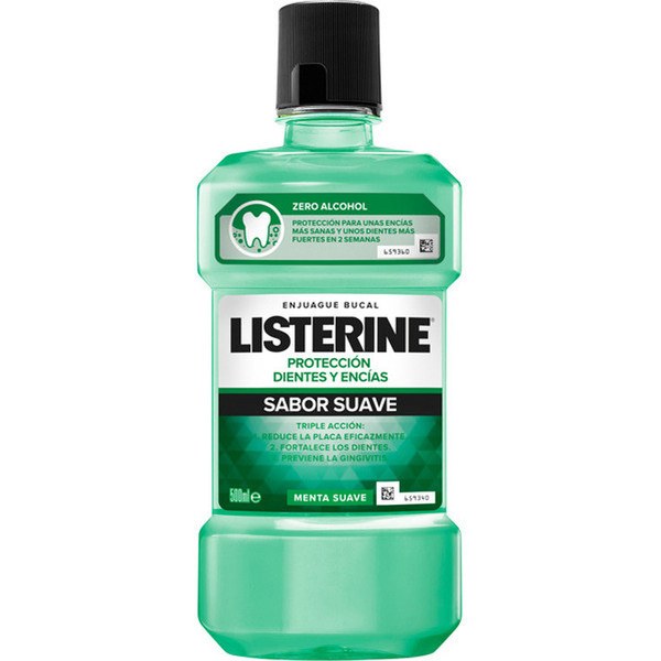 Listerine Dents & Gencives Zéro % Bain De Bouche 500 Ml Unisexe