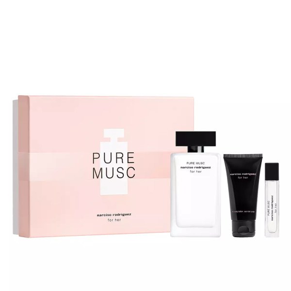 Narciso Rodriguez For Her Pure Musc Lote 3 Piezas Unisex