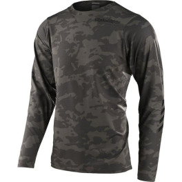 Troy Lee Designs Skyline Chill Jersey Camo Green L