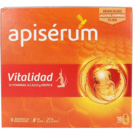 Apiserum Apiserum Vitalité 18 Ampoules Mixte