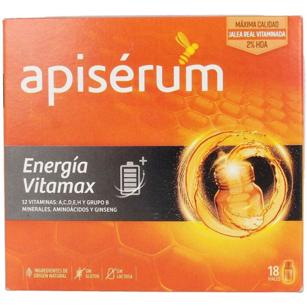 Apiserum Apiserum Energy Vitamax 18 Fläschchen