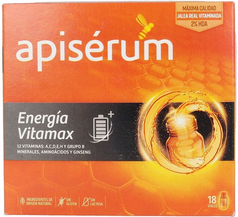 Apiserum Apiserum Energia Vitamax 18 Fiale-image