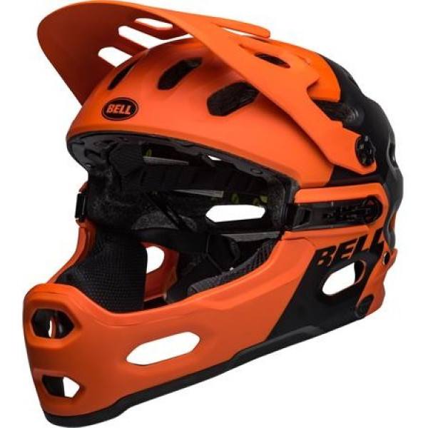 Bell Super 3r Mips Mat Oranje/zwart S - Fietshelm