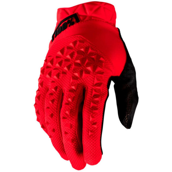100% Geomatic Guantes Rojo