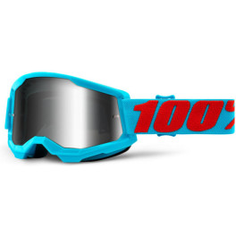 100% Strata 2 Goggle Summit - Mirror Silver Lens