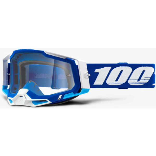 100% Lunettes de protection Racecraft 2 Bleu - Verre clair