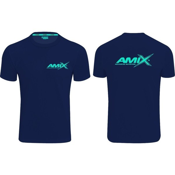 Amix marineblauw Runfit T-shirt