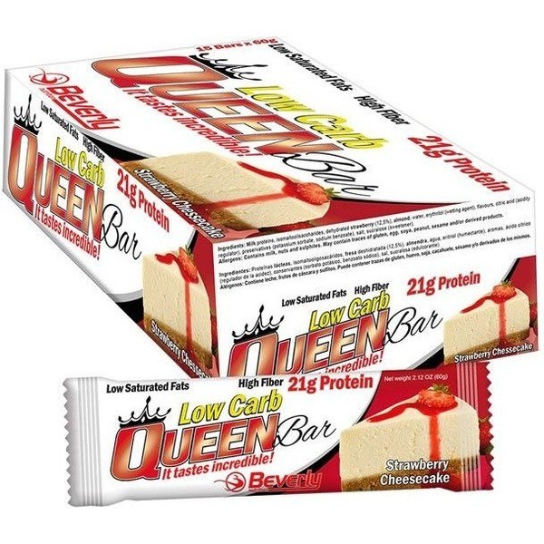 Beverly Nutrition Low Carb Queen Bar 15 Barritas x 60 Gramos