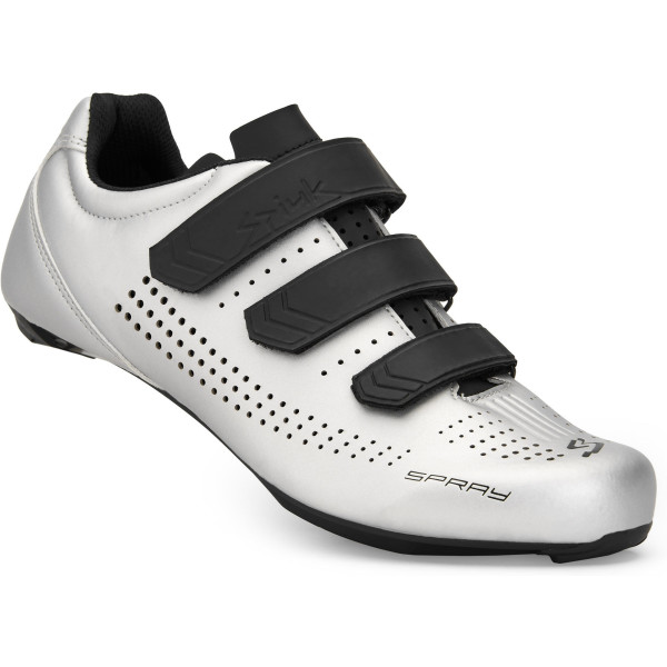 Spiuk Sportline Zapatilla Spray Road Unisex Plata/negro