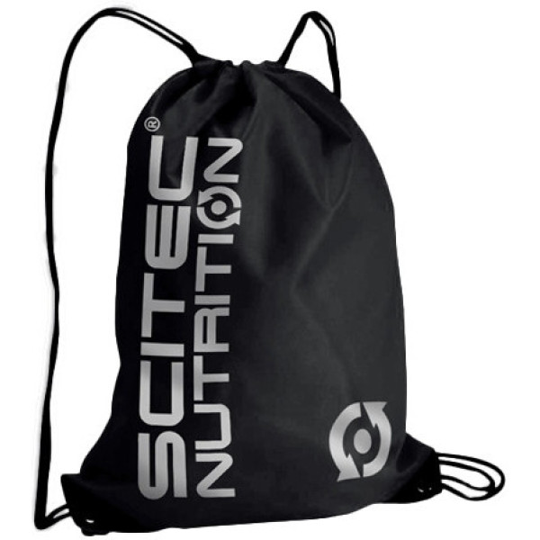 Scitec Nutrition Black Backpack With Silver Logo