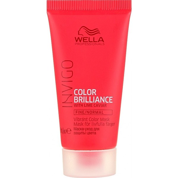 Wella Invigo Color Brilliance Mask Coarse Hair 30 Ml Unisex