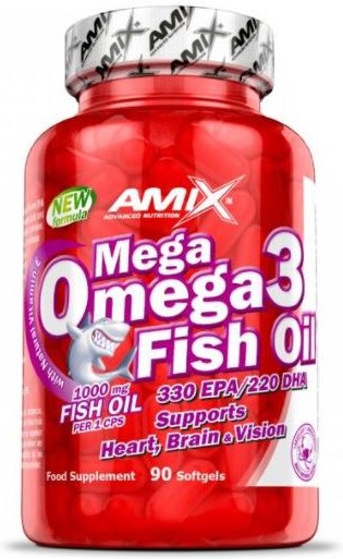 Amix OmÃ©ga 3 90 GÃ©lules Vitamines Abaisse Le CholestÃ©rol-image