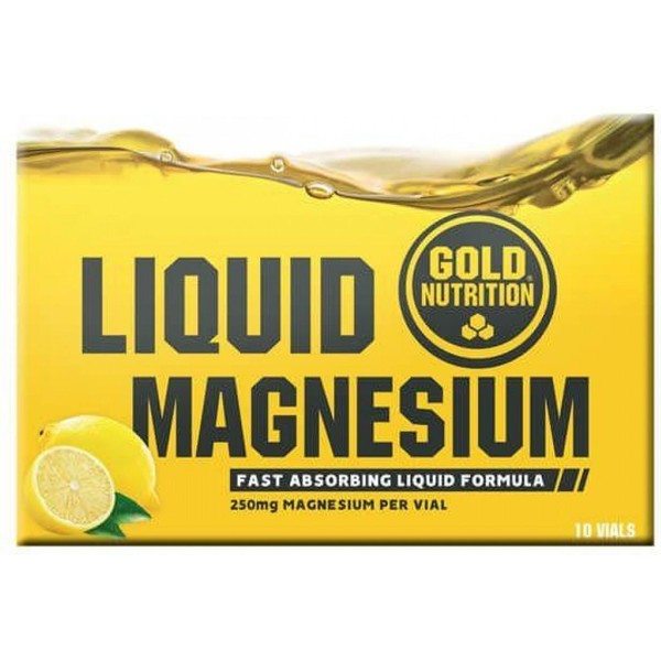 Goldnutrition flüssiges Magnesium 10 Fläschchen x 25 ml
