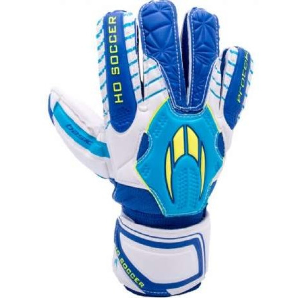 Ho Soccer Guante Basic Protek Blanco-azul