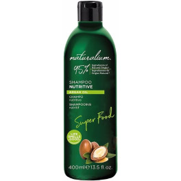 Naturalium Super Food Shampoo Nutritivo Óleo de Argan 400 ml Unissex