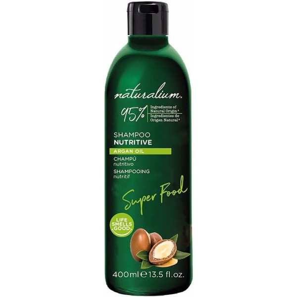 Naturalium Super Food Shampoo Nutriente all'Olio di Argan 400 ml Unisex