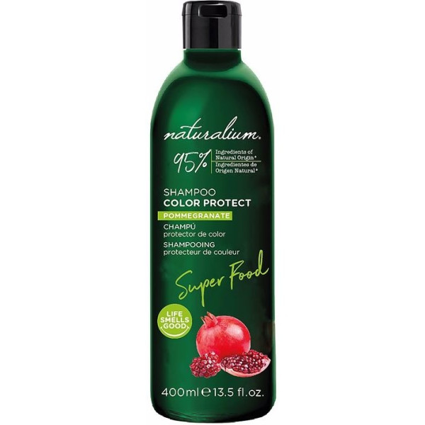 Naturalium Shampoo Super Food Pommeganate Color Protect 400 ml Unissex