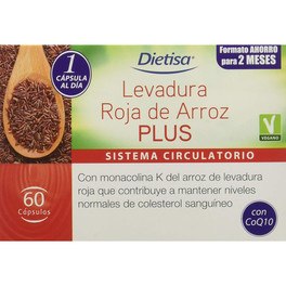 Dietisa Dts Roter Hefereis Plus 60 Kapseln