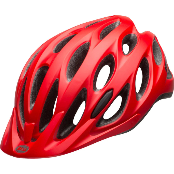 Capacete de ciclismo Bell Bs Rastreador vermelho fosco M/L