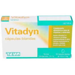 Teva Pharma Vitadyn Multivitamínico 30 Caps
