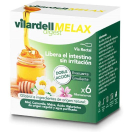 Teva Pharma Vilardell Digest Melax 6 Microenemas 9 Gr