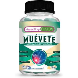 Healthy Fusion Muévete 50 gummies - Tratamiento Antiinflamatorio y Condroprotector para Músculso y Articulaciones