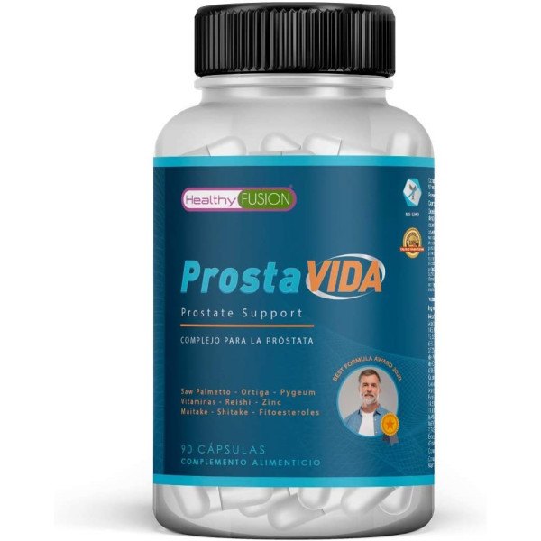 Healthy Fusion ProstaVida 90 cápsulas - Complejo para la Salud y el Correcto Funcionamiento de la Próstata