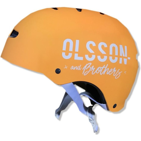 Olsson Casco Para Adulto - Tamaño S-m - Naranja