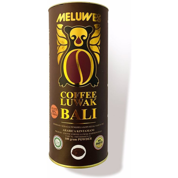 Café Luwak Bali 50% Moulu 100 Gr Unisexe