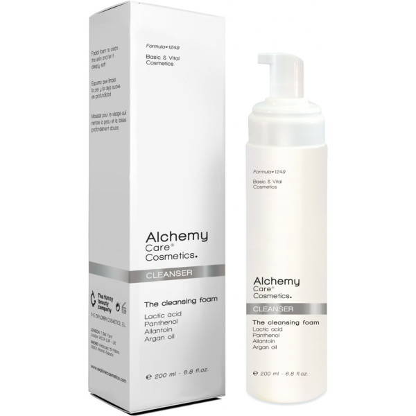 D Alchemy Care Cosmetics Mousse Detergente Schiuma Detergente Bianca 200 Ml