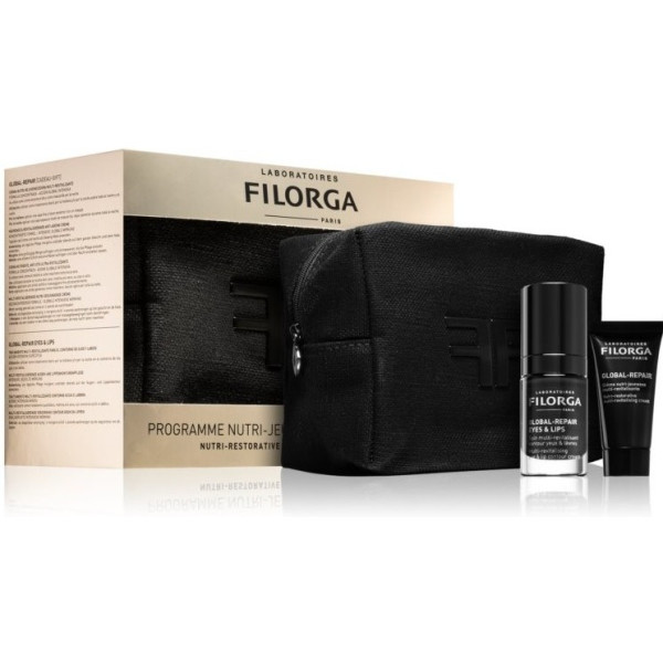 Filorga Pack Global-repair Eyes&lips Contorno 15lm + Global Repair Crema 15ml + Neceser