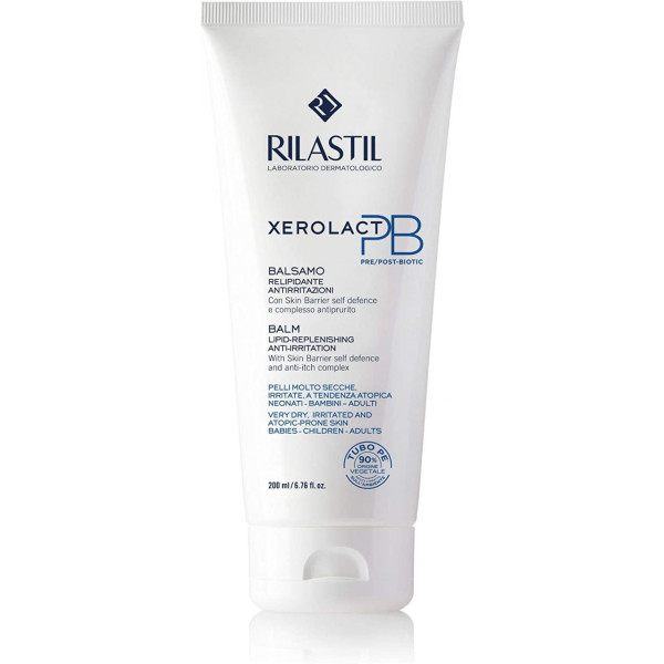 Rilastil Xerolact Pb - Baume hydratant anti-irritations pour peaux sèches fragiles et atopiques - 200 ml