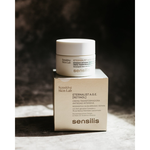 Sensilis Eternalista A.G.E. Retinol Crème Geschikt voor Rosacea 50 ml