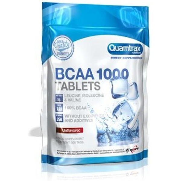 Quamtrax Direct Bcaa 1000 500 Tabs