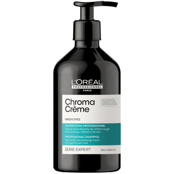 L'Oreal Expertivo Profesional de Chroma Cream Cream Green Cream Profi-Shampoo 500 ml Unisex