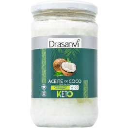 Drasanvi Bio Huile de Noix de Coco Vierge 500 Ml Keto