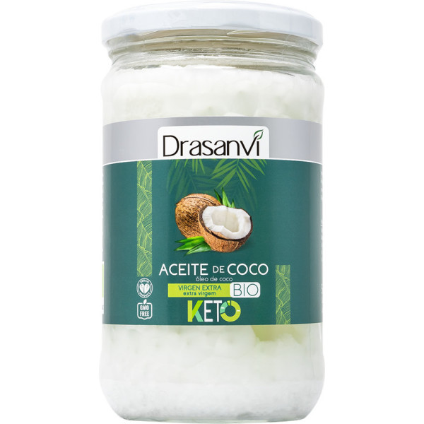Drasanvi Bio Huile de Noix de Coco Vierge 500 Ml Keto