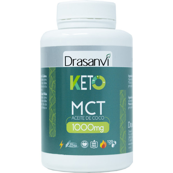 Drasanvi Mct Oil 120 Capsules Keto