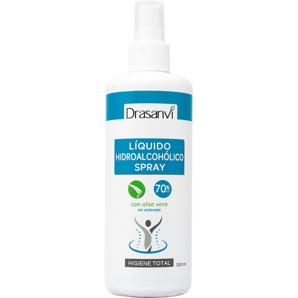 Drasanvi Hydroalcoholische Vloeibare Handen Aloë Vera Spray 300 ml