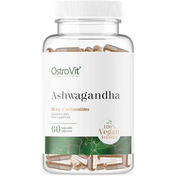 Ostrovit Ashwagandha Vegana - 60 Caps