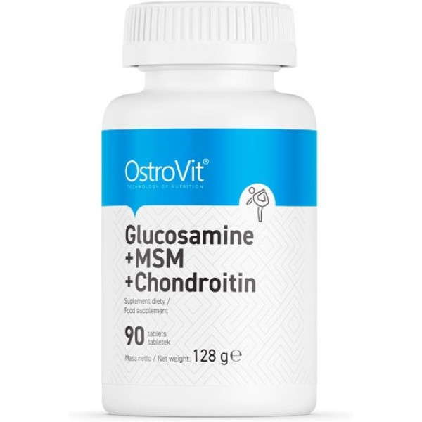 Ostrovit Glucosamina Msm Condroitina - 90 Comp