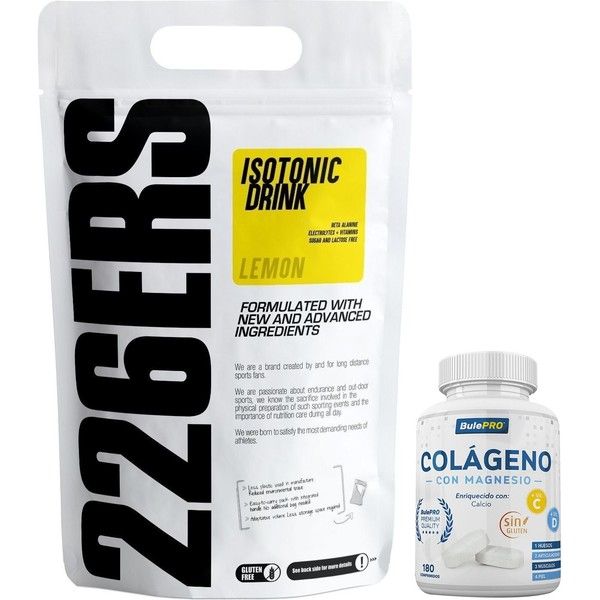 Pack 226ERS ISOTONIC DRINK 1 KG + BulePRO Collagene con Magnesio 180 compresse