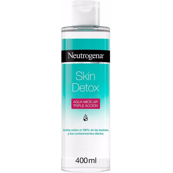 Neutrogena Skin Detox Micellair Water Triple Action 400 Ml Unisex