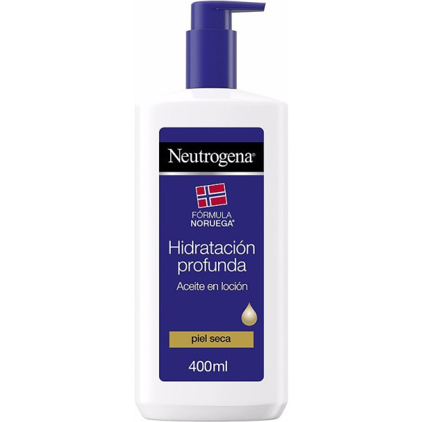 Neutrogena Deep Hydration Oil Lotion Trockene Haut 400 ml Unisex