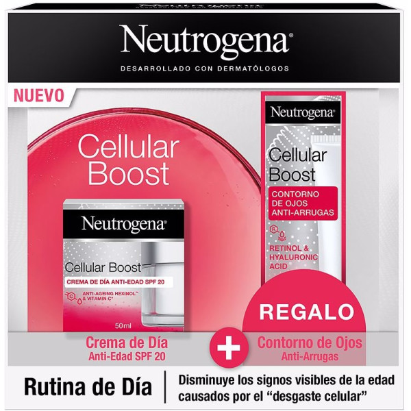 Neutrogena Cellular Boost Tagescreme Spf20 Lot 2 Stück Unisex