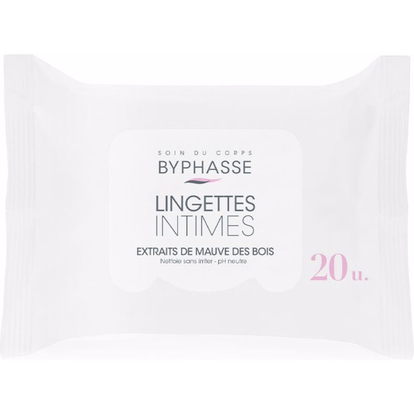 Byphasse Sensitiv Douceur Lingettes Intimes 20 U Mixte